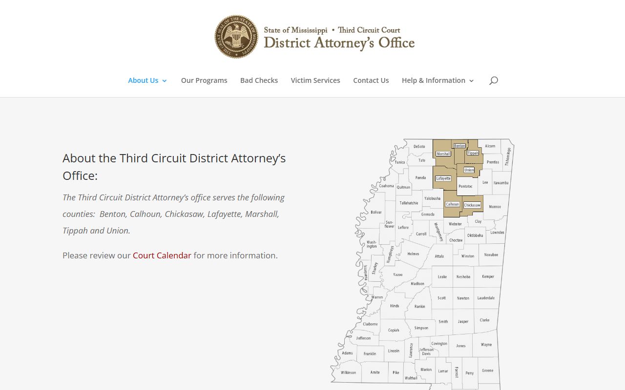 Tippah County court charges filed by the district attorney